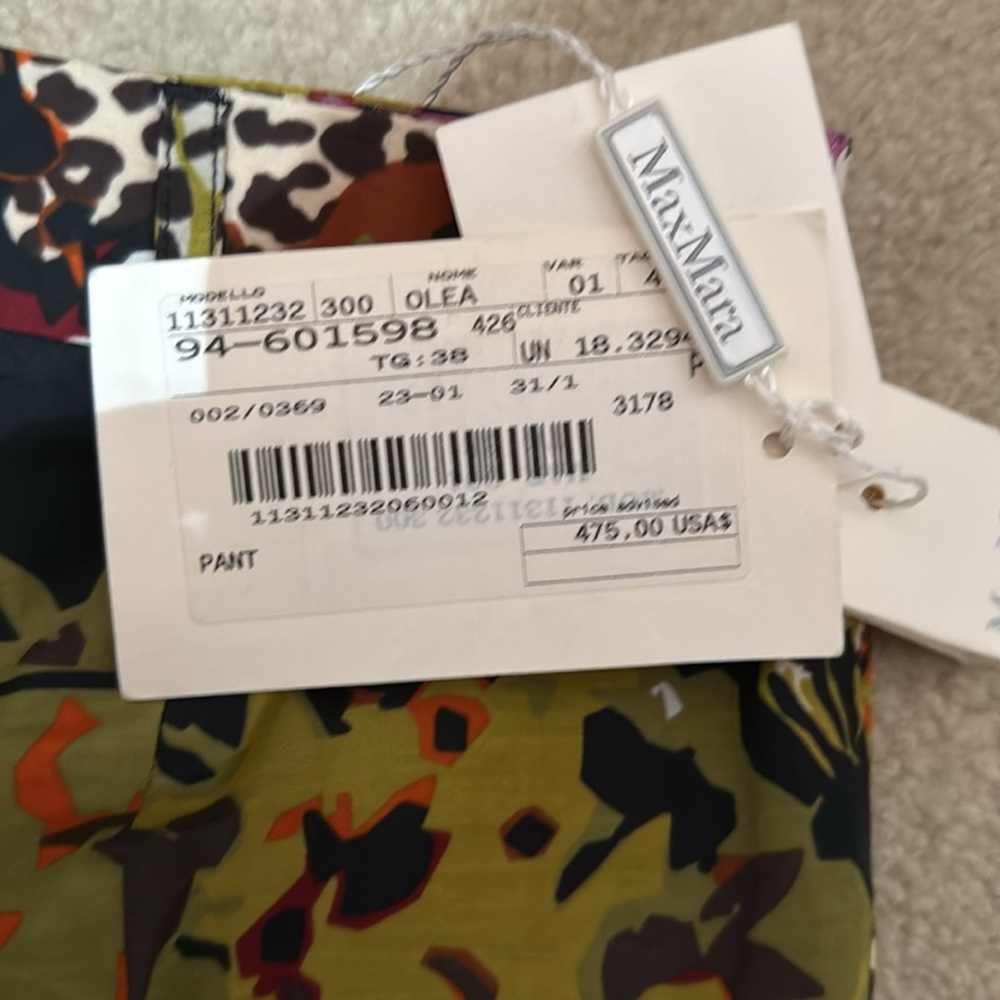 MaxMara Multicolor  Pants - Picture 7 of 7